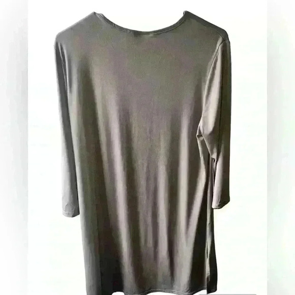 pure handknit Blue Purple Color  Sz m/l Turtleneck Long Sleeves Comfy Preppy - Picture 2 of 6